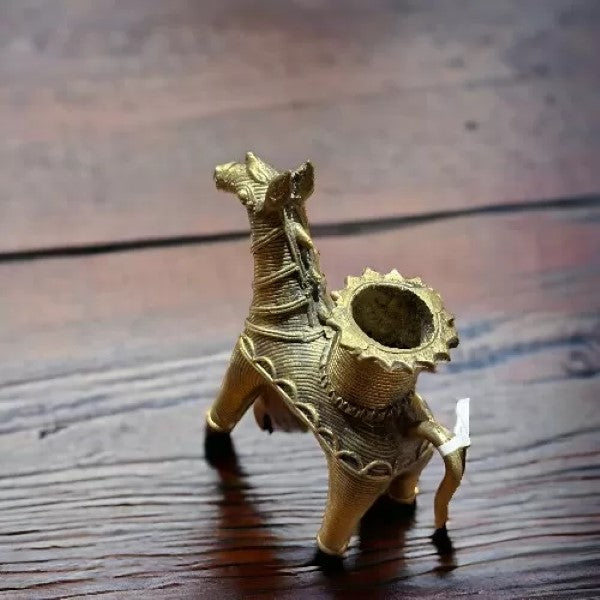 Dokra Donkey Candlestand