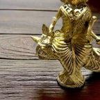 Dokra Sitting Lakshmi Figurine (Small)