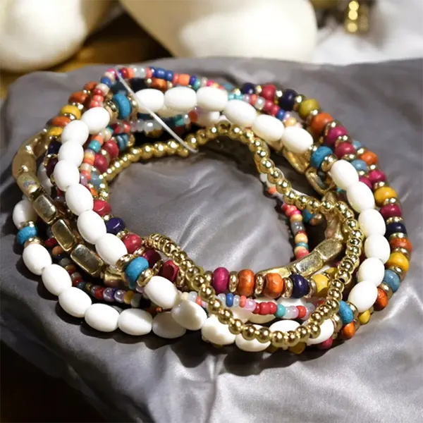 Bead Bunch Bracelet : Multicolor