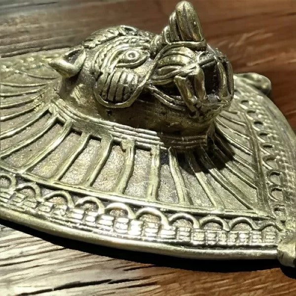 Dokra Tiger Faced Hanger