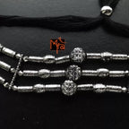 Three Layer Light Metal Choker : Silver