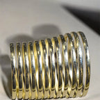 Tribal Jumbo Spring Bracelet : Golden