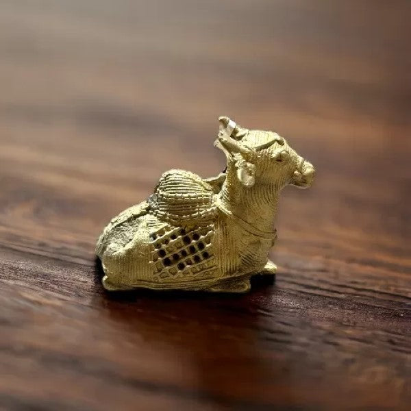 Dokra Resting Bull