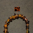 Amber Uncut Stone Bracelet