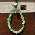 Uncut Stone Bracelet : Tea Green