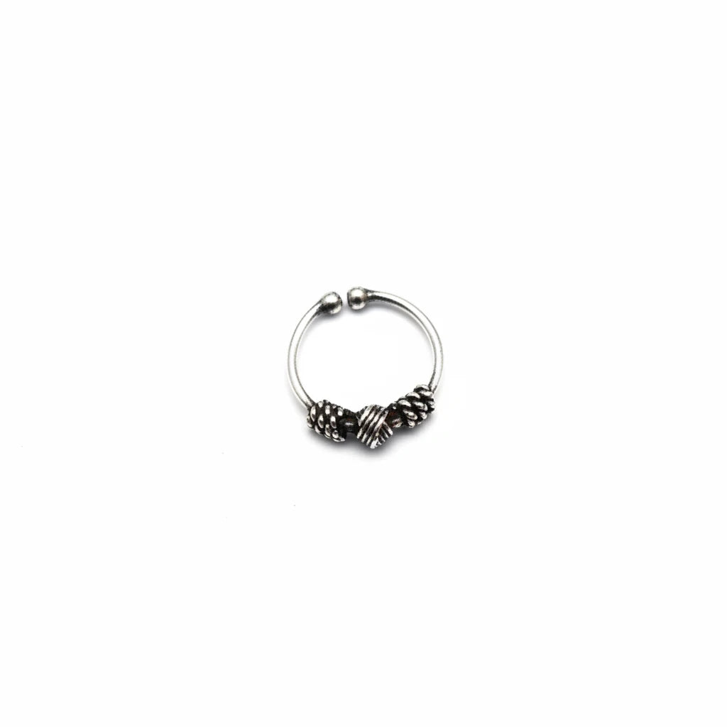 Knotted Grace Clip-On Septum Ring – Myra
