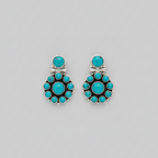 Firoza Rani | Turquoise Sterling Silver Earrings