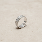 Abstract Flower Toe Ring