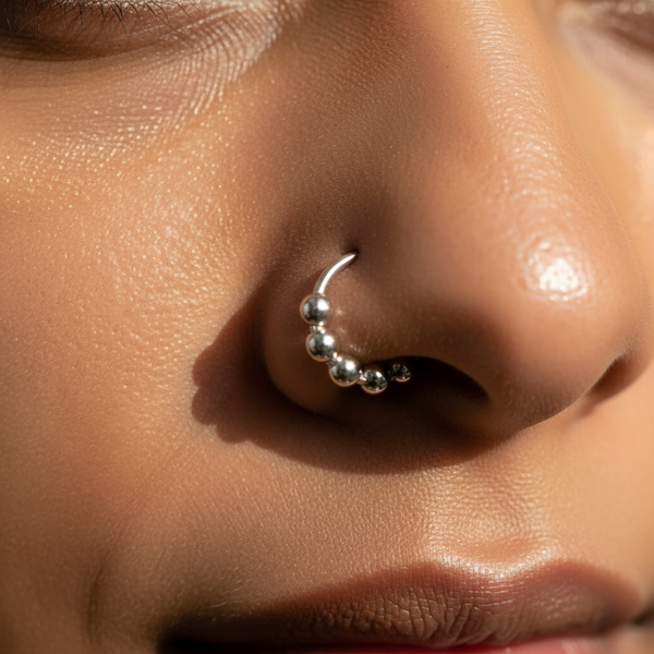Bold Coil Nose Ring