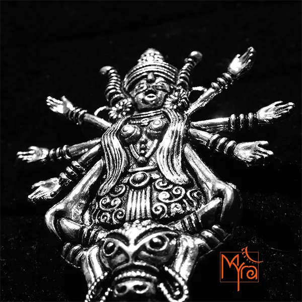 Durga on Buffalo Ring