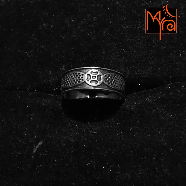 Oxidised Toe Ring