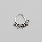 Floral Whirl Septum Ring