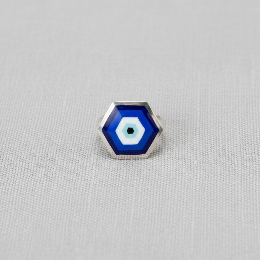 Nazar Suraksha | Evil Eye Handpainted Brooch