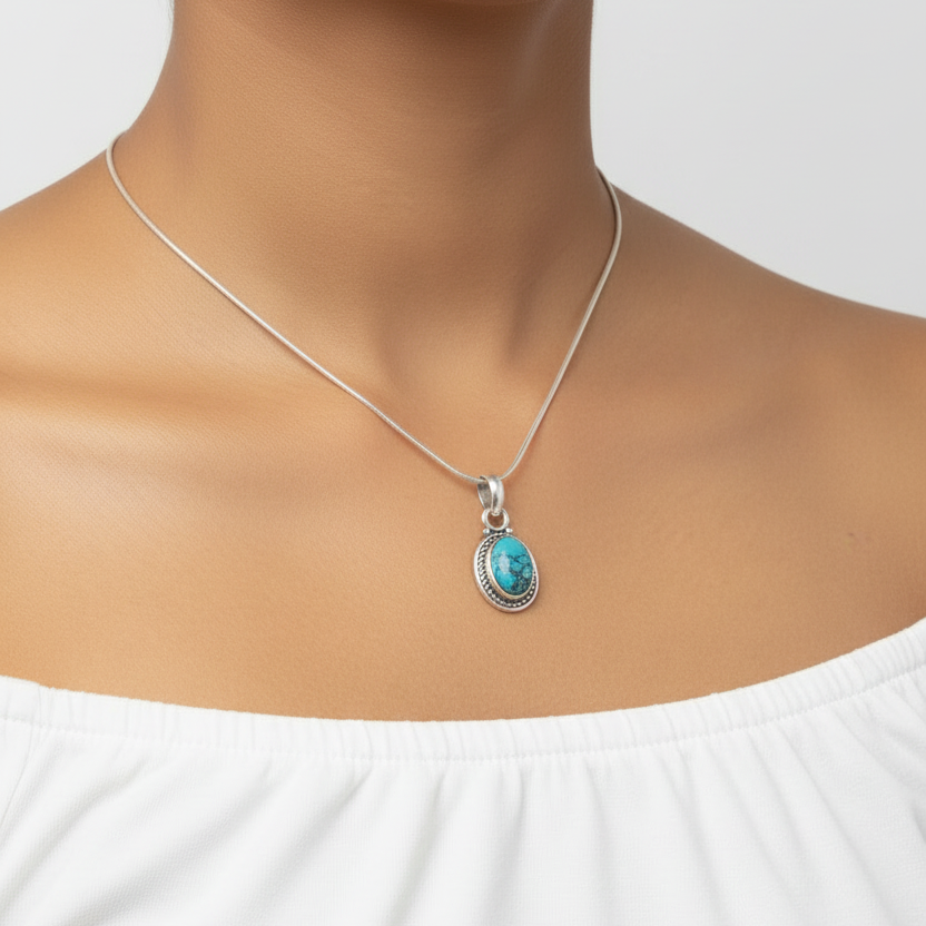 Turquoise - Desert Sky Pendant