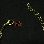Metal Turtle Charm Bracelet (Golden)