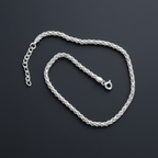 Thick Woven Chain Anklet