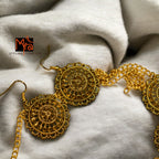 Vintage Floral Choker Set : Golden