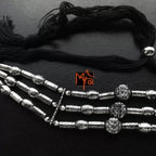 Three Layer Light Metal Choker : Silver