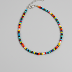 Plain Beaded Anklet : Multicolor (II)