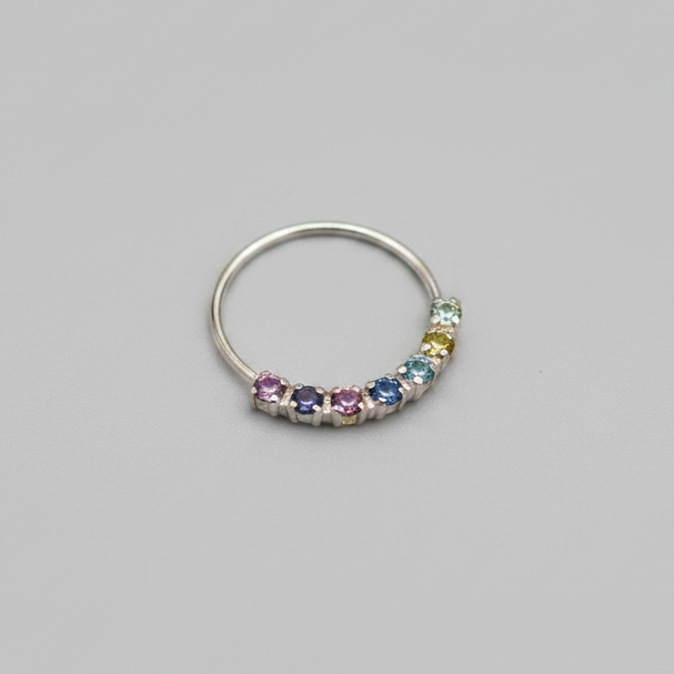 Prism Bloom Septum Ring