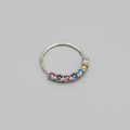 Prism Bloom Septum Ring