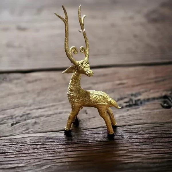 Dokra Ornamental Antler Deer