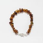 Amber Uncut Stone Bracelet
