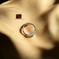 Rope Bloom Clip-On Septum Ring 92.5 sterling silver no piercing MYRA
