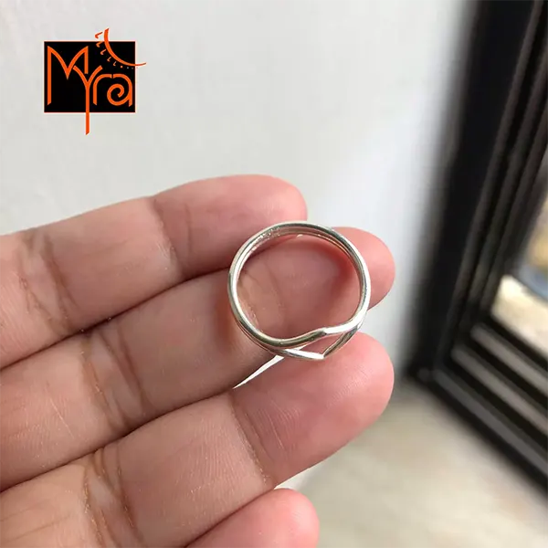 Open Diamond Outline Ring