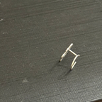 Paw Nose Pin - 925 Silver
