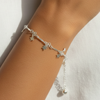 Star Charms with Bells Bracelet