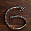 Thick Snakeskin Anklet