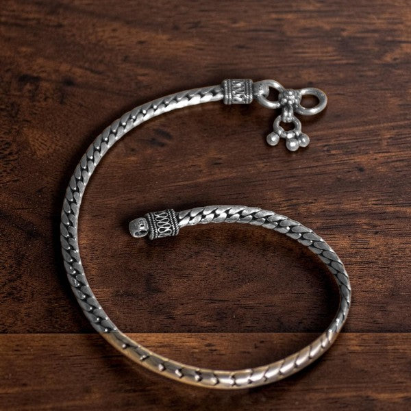 Thick Snakeskin Anklet