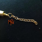 Tibetan Stonework Beaded Bracelet : Navy Blue