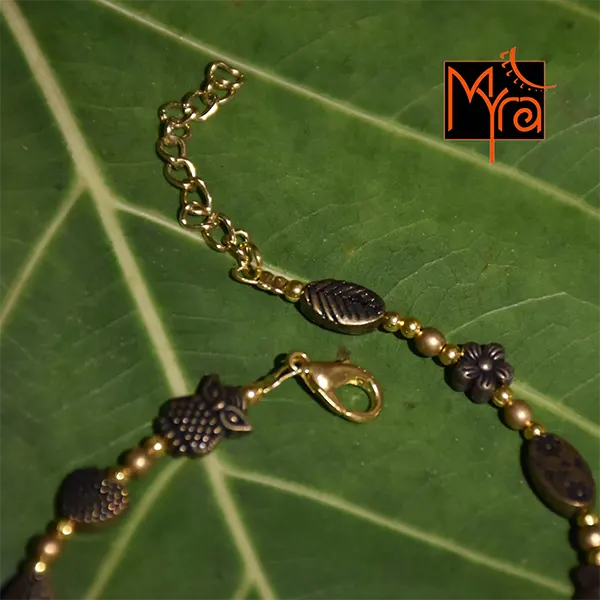 Mixed Golden Charms Anklet