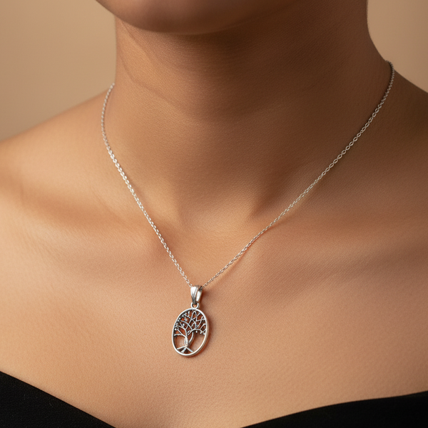 Silver Tree of Life Pendant