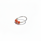 Crimson Bloom Nose Ring