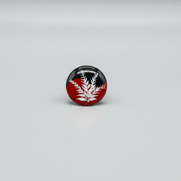 Pujor Kashphool | Kashphool Handpainted Brass Ring