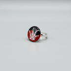 Pujor Kashphool | Kashphool Handpainted Brass Ring