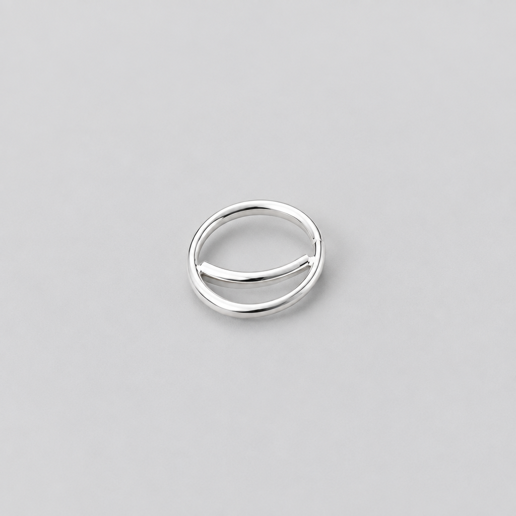 Lunar Eclipse - Statement Hanging Real Septum Ring