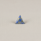 Neel Tirkon | Blue HandpaintedTriangle Brooch