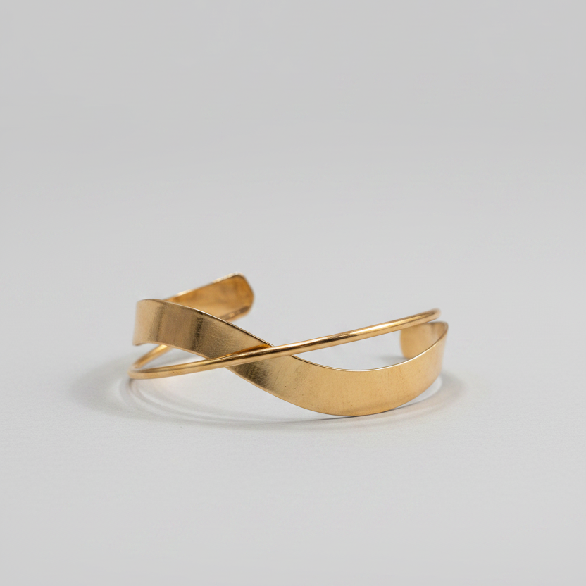 Jora Bahar | Two Layer Brass Bracelet