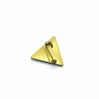 Neel Tirkon | Blue HandpaintedTriangle Brooch