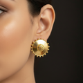 Charkar Gaan | Chorka Brass Golden Earrings
