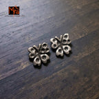 Silver Butterfly Stud Earrings