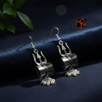 Pearl Enhanced Dumroo Earrings