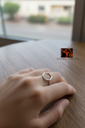 Hexagon Design Ring