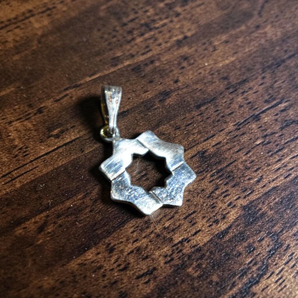 Silver Star Pendant 92.5 sterling silver MYRA