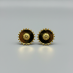 Charkar Gaan | Chorka Brass Golden Earrings