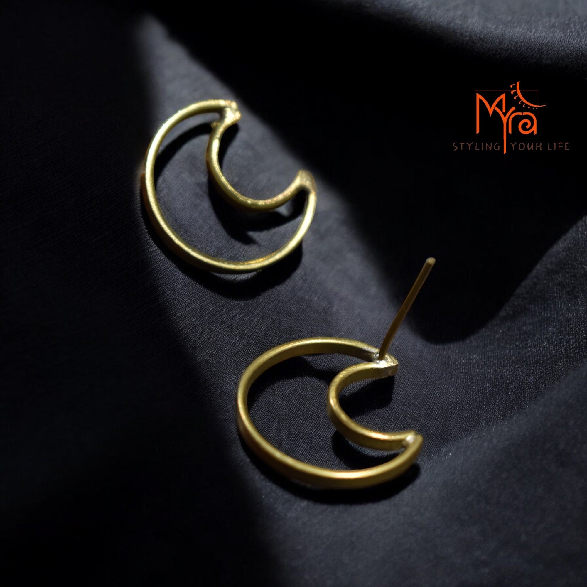 The Crescent Studs